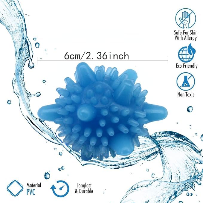 Zovesty Zovesty Washer BallsReusable TangleFree EcoFriendly Laundry Scrubbing BallsSolid Colorful Laundry Washing Balls Enhance Your Machine Cleaning Power 15 Pcs  - Image 2