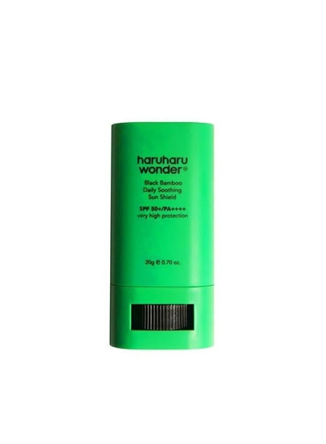 haruharu Wonder Black Bamboo Daily Soothing Sun Shield Very High Protection 20gm  - Image 2