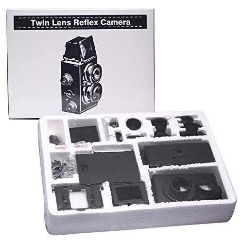 DEVMO Compatible with DIY Lightnes Classic Retro Holga Lomo Recesky TLR Camera 35mm Film Twin Lens Reflex Kit - Image 1