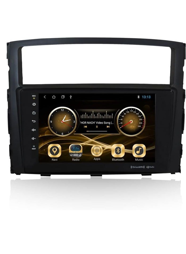 Claytoon CLAYTOON Car Stereo For Mitsubishi Pajero 2010 to 2019 Rockford Sound System Full Touch Android Multimedia Monitor & Screen Tablets Video Players, Support 1024x768P (RAM 4GB, ROM 64GB)  - Image 1