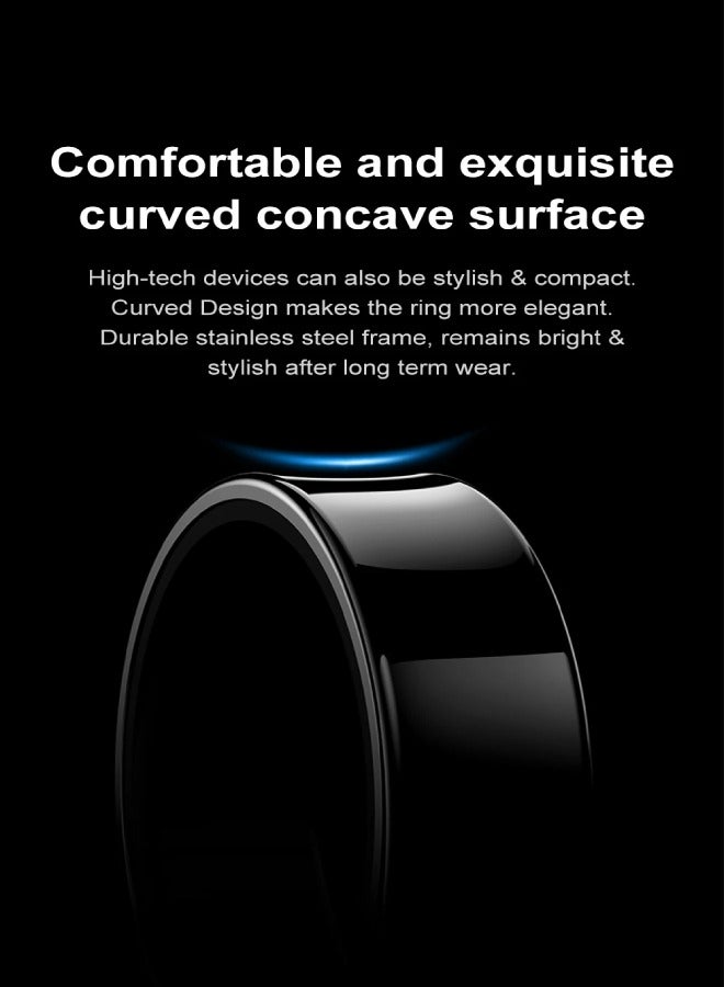 COLMI R09 Smart Ring For Men Women with Charging Case, Body Temperature Health and Sleep Monitor For Xiaomi Samsung iPhone（SIZE 11) - Image 4