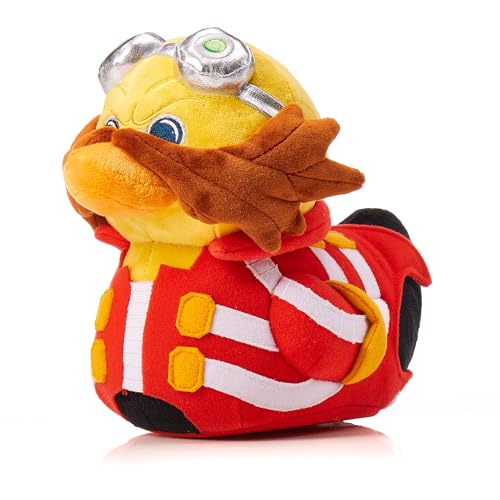 TUBBZ Plush Sonic Dr Eggman Cosplaying Rubber Duck Soft Plush Collectible Toy - Image 1