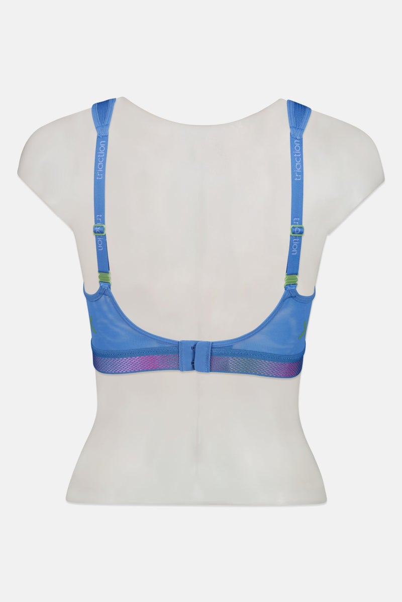 TRIUMPH Women Textured Lightly Padded Bralette, Blue - Image 3