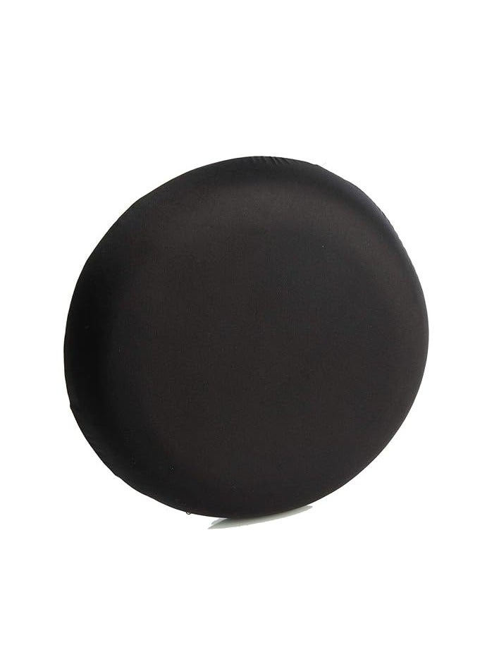 HT Circle-shaped seat for hemorrhoids - it distributes body pressure on the thigh muscles and spine, allowing the pain to be relieved and thus greater comfort while sitting, black color - Image 2
