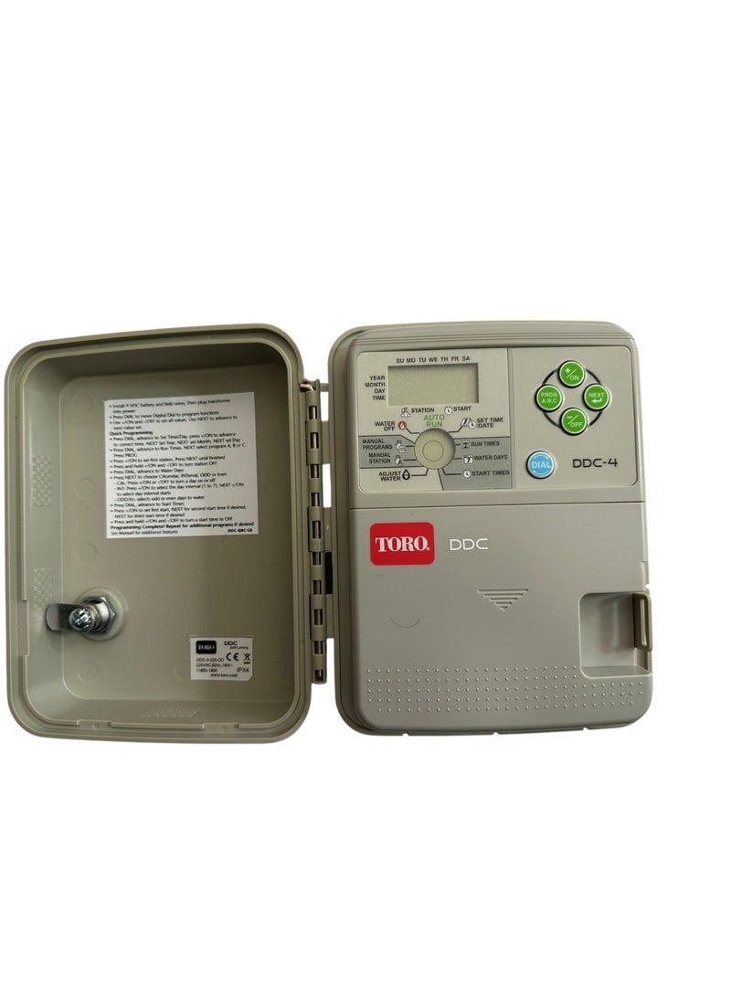the toro company DDC SERIES CONTROLLER, 4-Station OUTDOOR, 220V TORO - Image 1