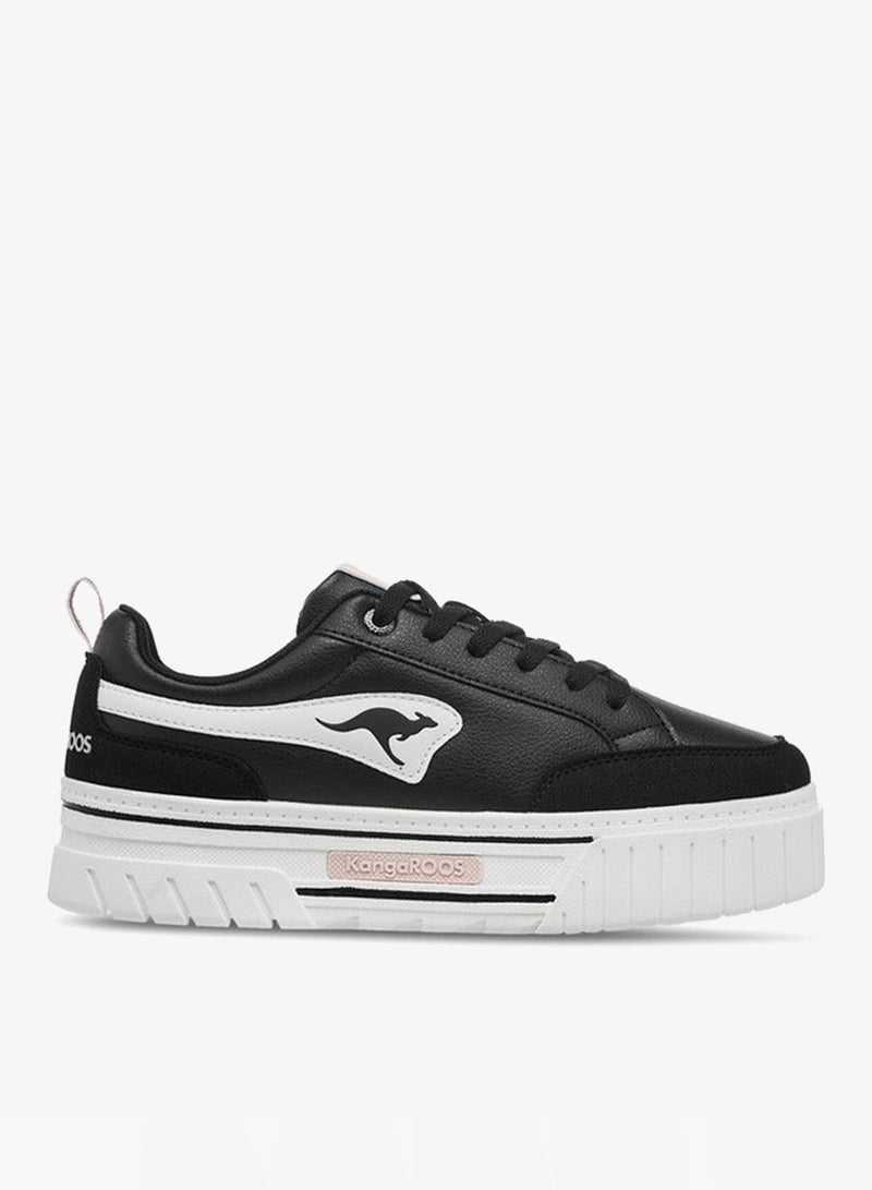 kangaROOS Women's Panelled Lace-Up Sports Shoes - Image 1