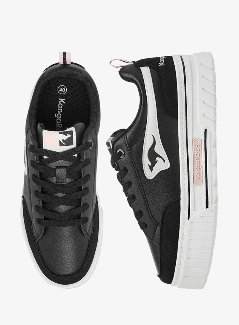 kangaROOS Women's Panelled Lace-Up Sports Shoes - Image 3