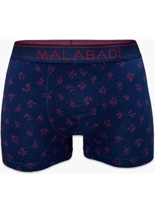 Malabadi Men's Patterned 3-Pack Modal Boxer 3M252