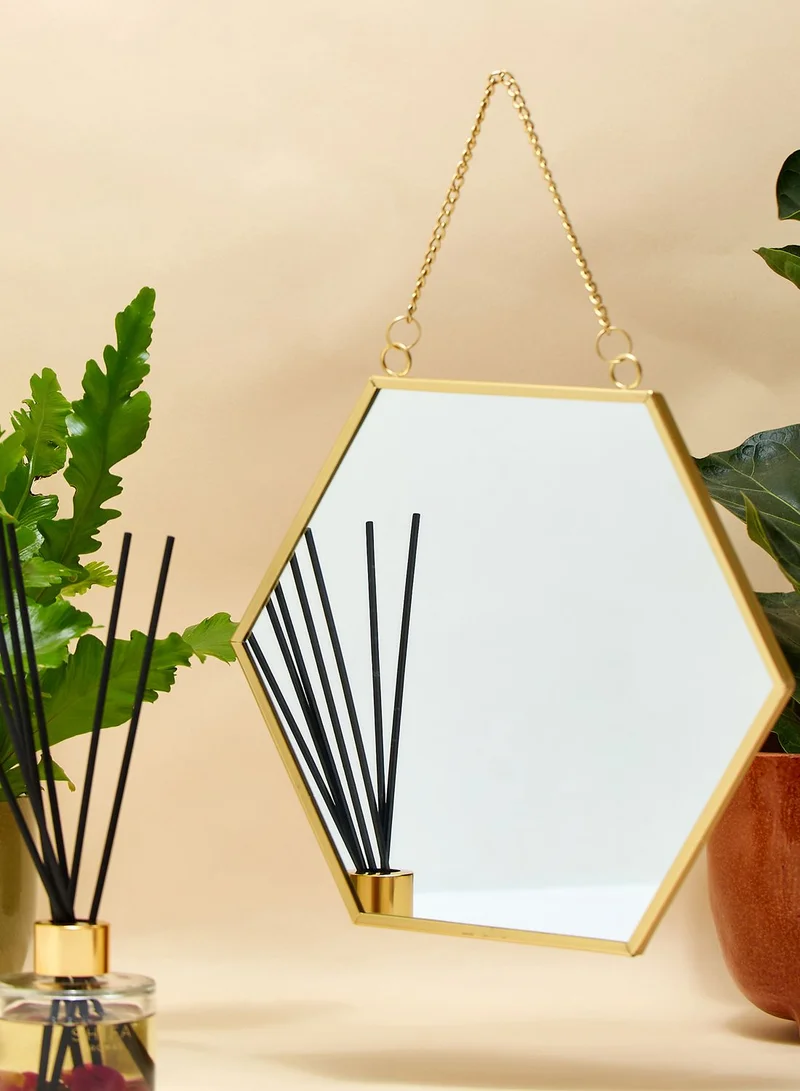 Sass & Belle Hexagon Hanging Mirror