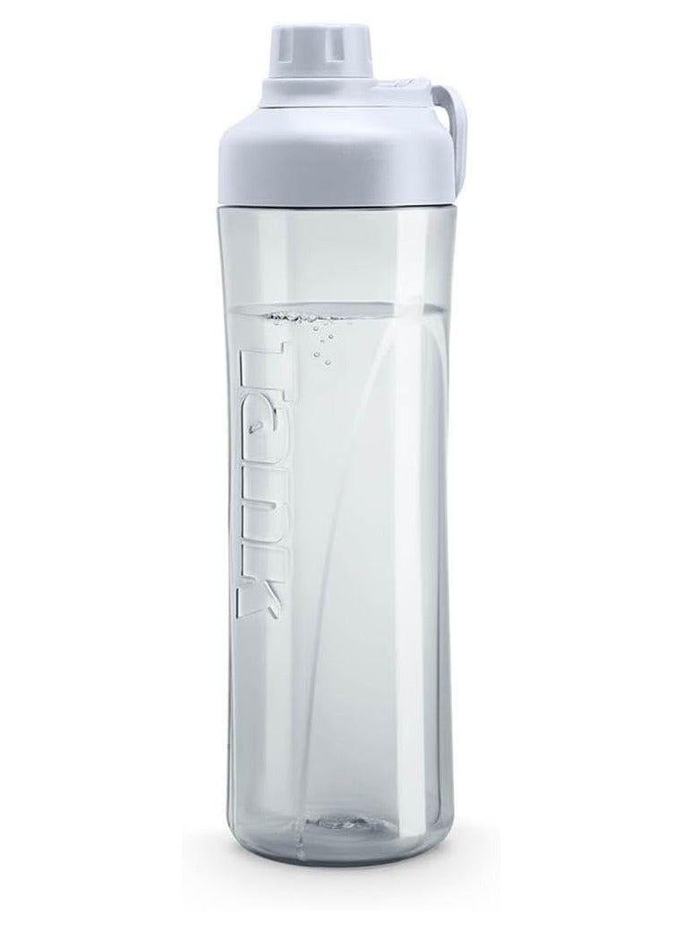 Tank Tritan Plastic Water Bottle 800mL, Light Grey - Image 3
