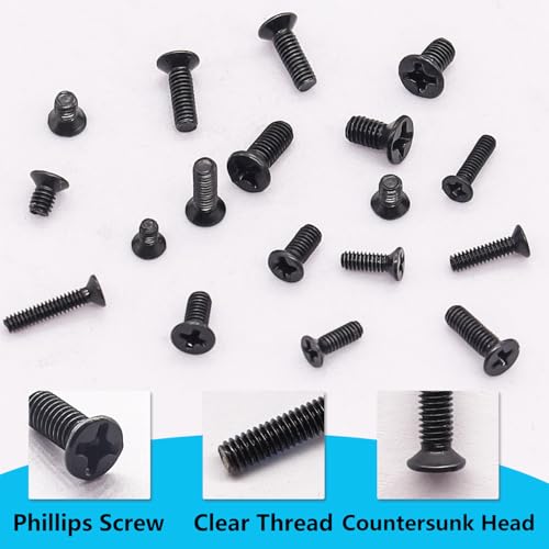 Bemaka 360Pcs Laptop Screws Notebook Computer Tiny Screw Kit 12 Sizes M2 M2.5 M3 Laptop Replacement Computer Screws for Motherboard SSD PC Fan Hard Drive - Image 3