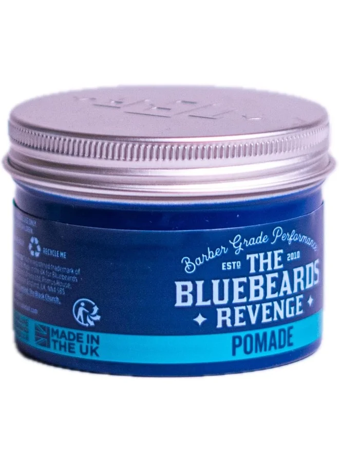 The Bluebeards Revenge The Bluebeards Revenge, Water Based Pomade for Men, Strong Hold and Traditional Glossy Finish, 100ml