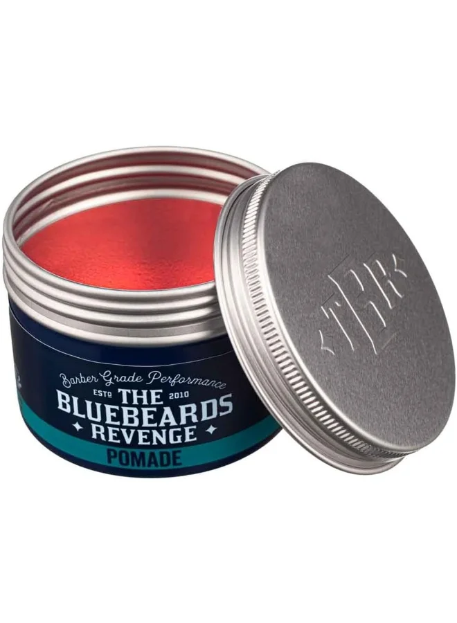 The Bluebeards Revenge The Bluebeards Revenge, Water Based Pomade for Men, Strong Hold and Traditional Glossy Finish, 100ml