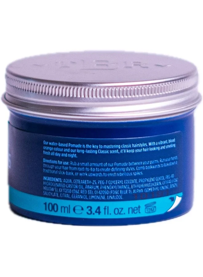 The Bluebeards Revenge The Bluebeards Revenge, Water Based Pomade for Men, Strong Hold and Traditional Glossy Finish, 100ml