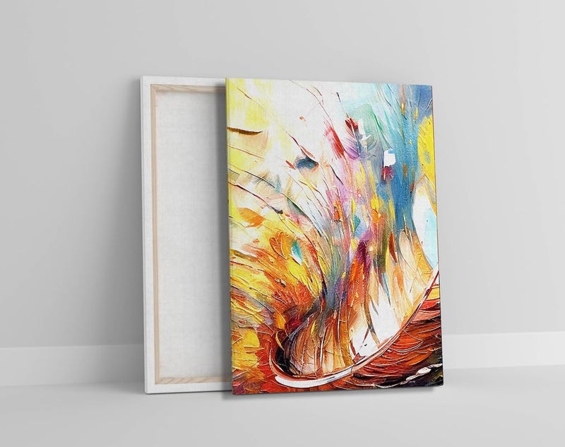 SAF Set Of 3 Wooden Framed Canvas Painting|| Modern Abstract Art Canvas Wall Art Painting for Home Décor And Office||For Bedroom,Living Room Home wall and Office Interior PRE-CR-232 - Image 4