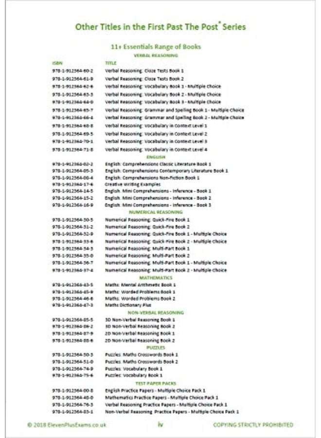 11+ Essentials English Mini Comprehensions: Inference Book 3 - Image 2