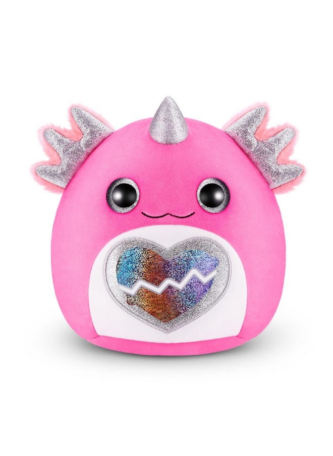 Rainbocorns - Eggzania Mini Mania Axolotl Plush Surprise Unboxing With Animal Soft Toy, Idea For Girls With Imaginary Play By Zuru - Image 1