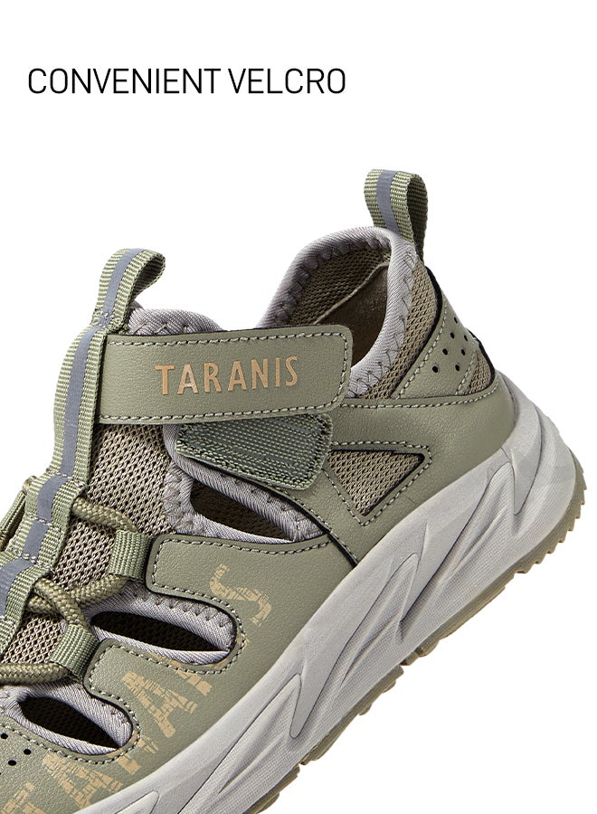 Taranis Kids' Military Green Outdoor Sports Sandals - Image 3