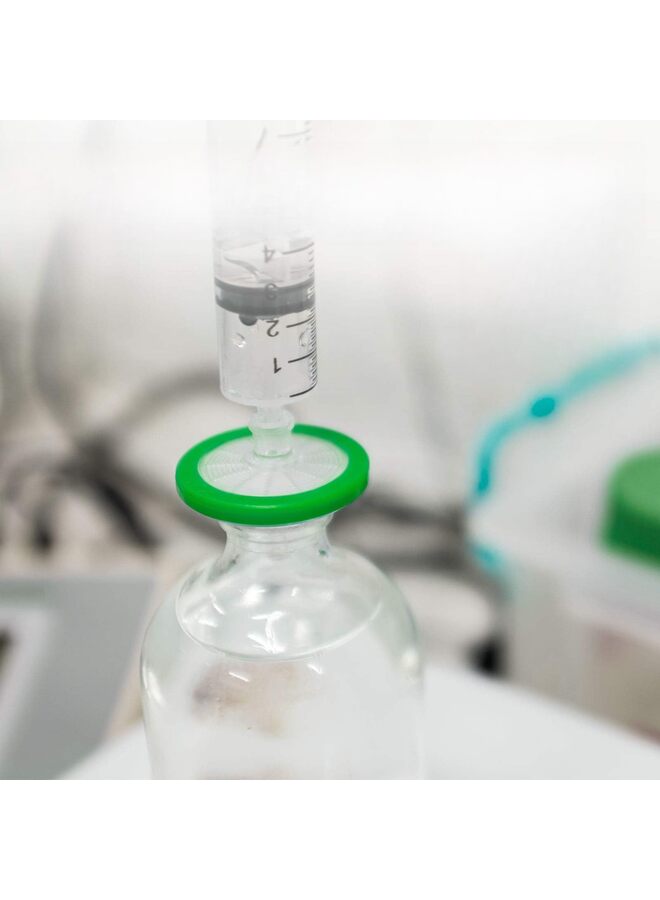 10 Pack Syringe Filter Sterile PES Hydrophilic Filtration 0.22um Pore Size, 33mm Membrane Diameter Sterile PES Membrane Individually Packed - Image 4