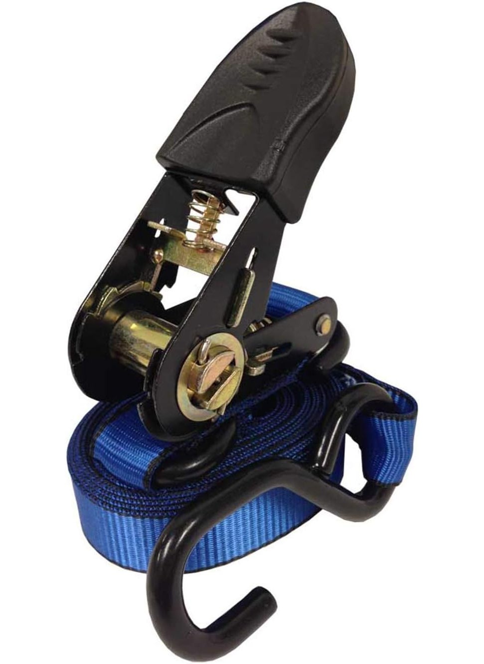 Everest Premium Ratchet Tie Down  6 PK  1 IN  12 FT  400 LBS Working Load  1200 LBS Break Strength  Cambuckle Alternative  Cargo Straps Perfect for Moving Appliances Lawn Equipment and Motorcycles  - Image 3