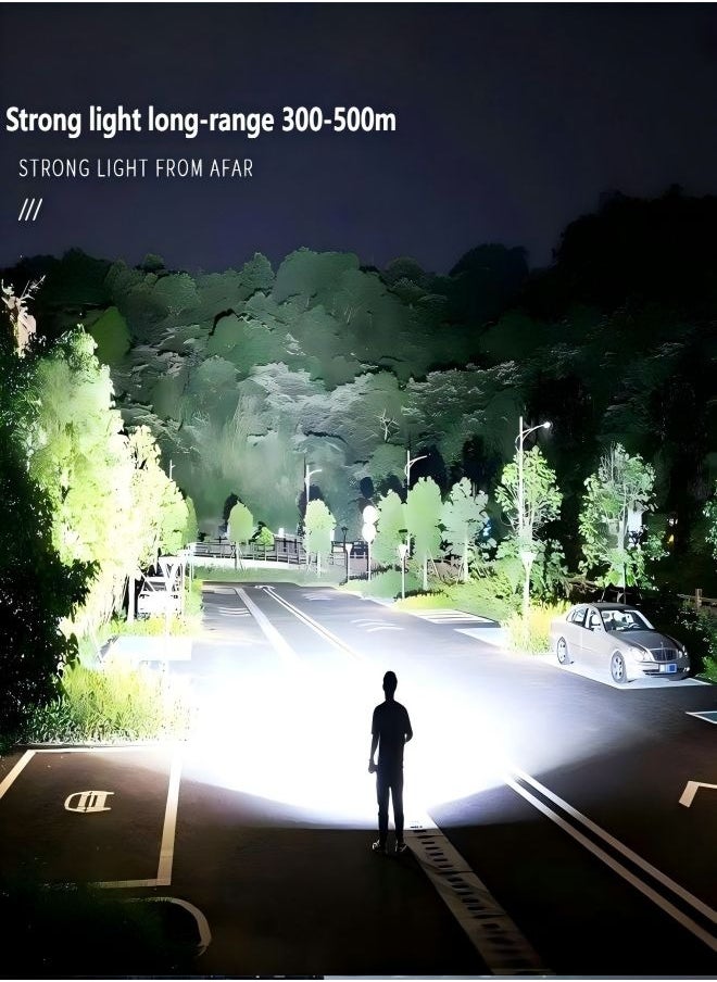 Beautiful - Strong Light Portable Outdoor Emergency Flashlight - Image 1
