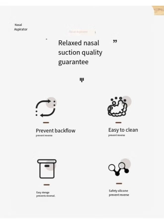 QZ A Nasal Dusting Device Suitable For Infants, Equipped With Clips, 100% Safe Infant Nasal Mucus Remover, Suitable For Infants (0 To 2 Years Old) Nasal Cleaner, With Adjustable Force For Greater Safety - Image 4
