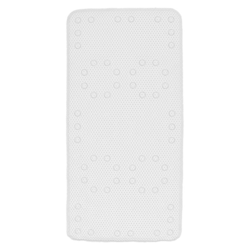 Non Slip Silicone Bathtub Mat Soft Breathable Design With Holes - Durable Washable Reusable Mat for Bathroom Safety Babies and Adults - Image 3
