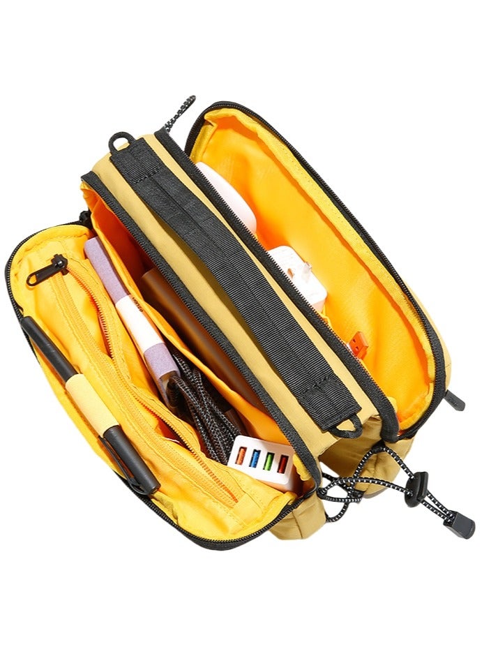 Generic Men's crossbody bag, multifunctional chest bag, men's and women's fashionable shoulder bag  - Image 4