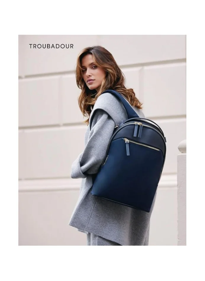 Troubadour Troubadour Ember Backpack Waterproof, Lightweight, Durable Padded 16" Laptop Pocket Breathable Back Panel Ergonomic Design Trolley Sleeve Luxurious Grab Handle Black