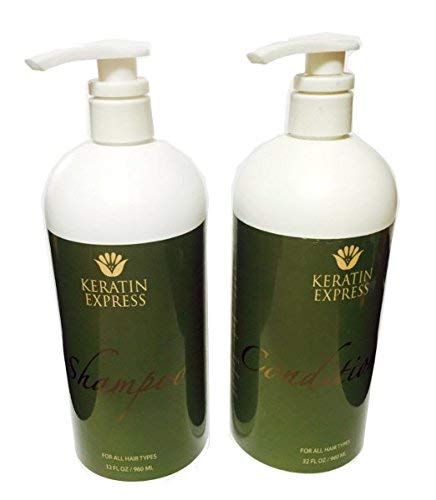 Keratin Express Sulfate Free Shampoo Ultra Hydrating Conditioner (Set of 2), 32 fl oz - Image 5