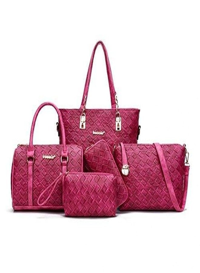 B11 Women Handbag Covers Storage Bag dust Cover Large Size (Set of 6 Pcs) 18X22 Inch, Black bags with Plastic Clear Window - Image 4