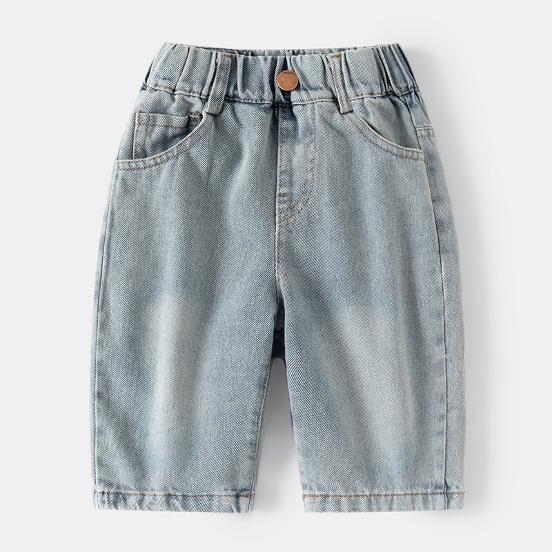 Children'S Summer Clothing Summer Children'S Denim Shorts Medium And Large Children'S Baby Denim Shorts Dropshipping - Image 3