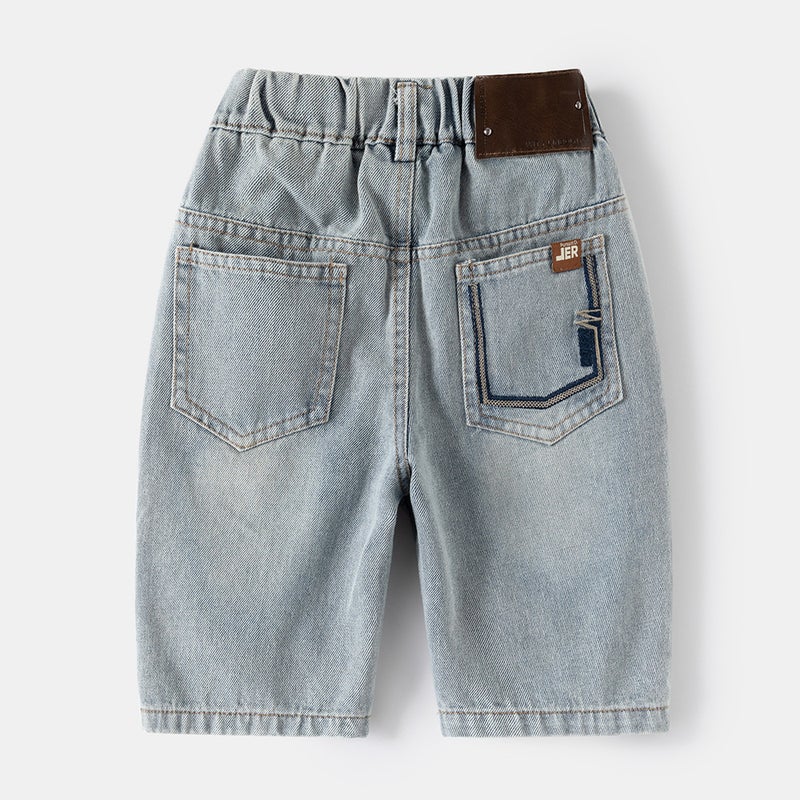 Children'S Summer Clothing Summer Children'S Denim Shorts Medium And Large Children'S Baby Denim Shorts Dropshipping - Image 1