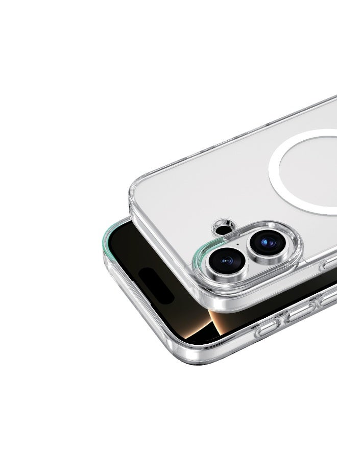 GREEN LION iPhone 17 Crystal Shield Ultra Clear MagSafe Case / Anti Scratch / Camera Protection / Comfortable Grip / Drop Protection - Clear - Image 3