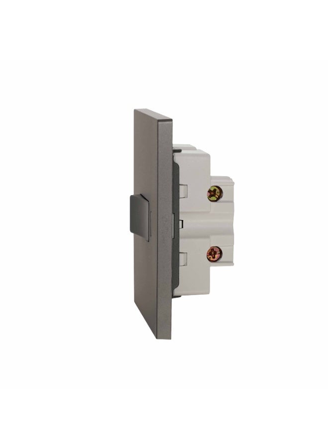 Donmarco Ultra Thin 20A Switch – High Capacity,Ultra Thin Premium Plastic Material, Modern & Durable, Fire-Resistant Electric Switch, 15-Year Warranty, Wall Switch for Home and Office (Matt Grey) - Image 3