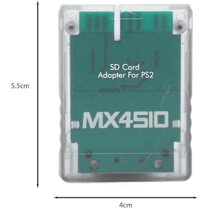 rayihni PS2 SD TF CARD READER ADAPTER FOR PS2 FAT CONSOLE - Image 2