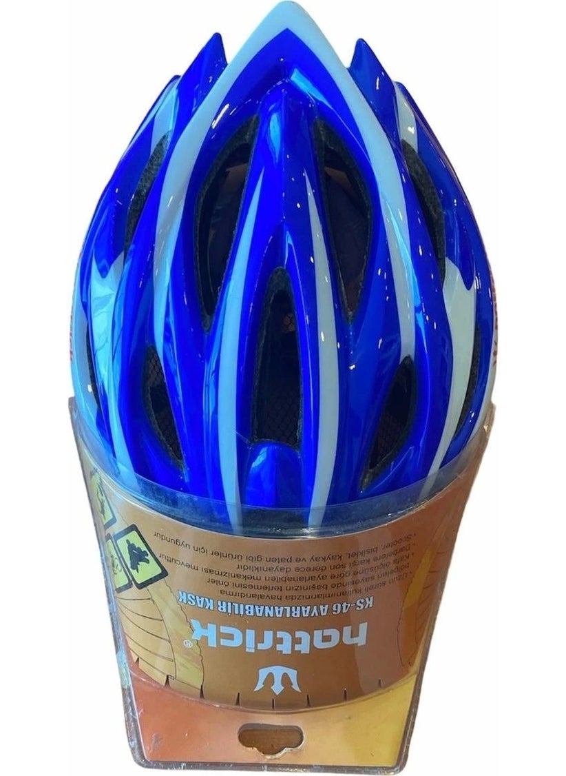 Hattrick KS46 Helmet Adjustable Blue 