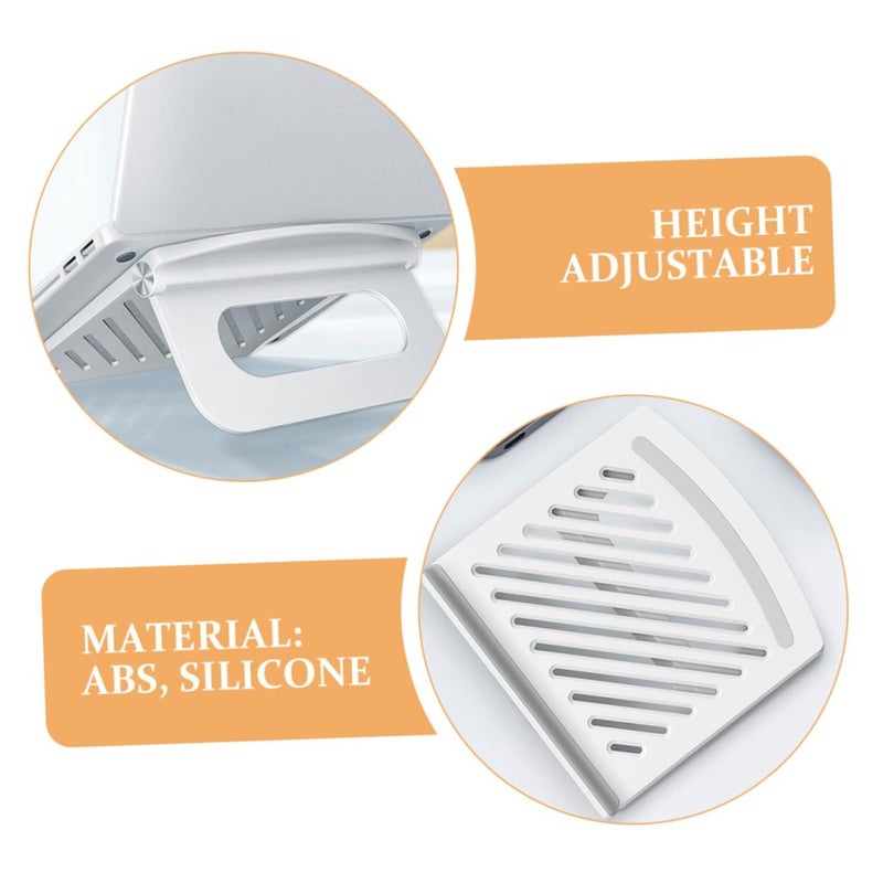 Adjustable Foldable Laptop Stand Lightweight Multi Angle Holder For Home Office Desk - Image 4