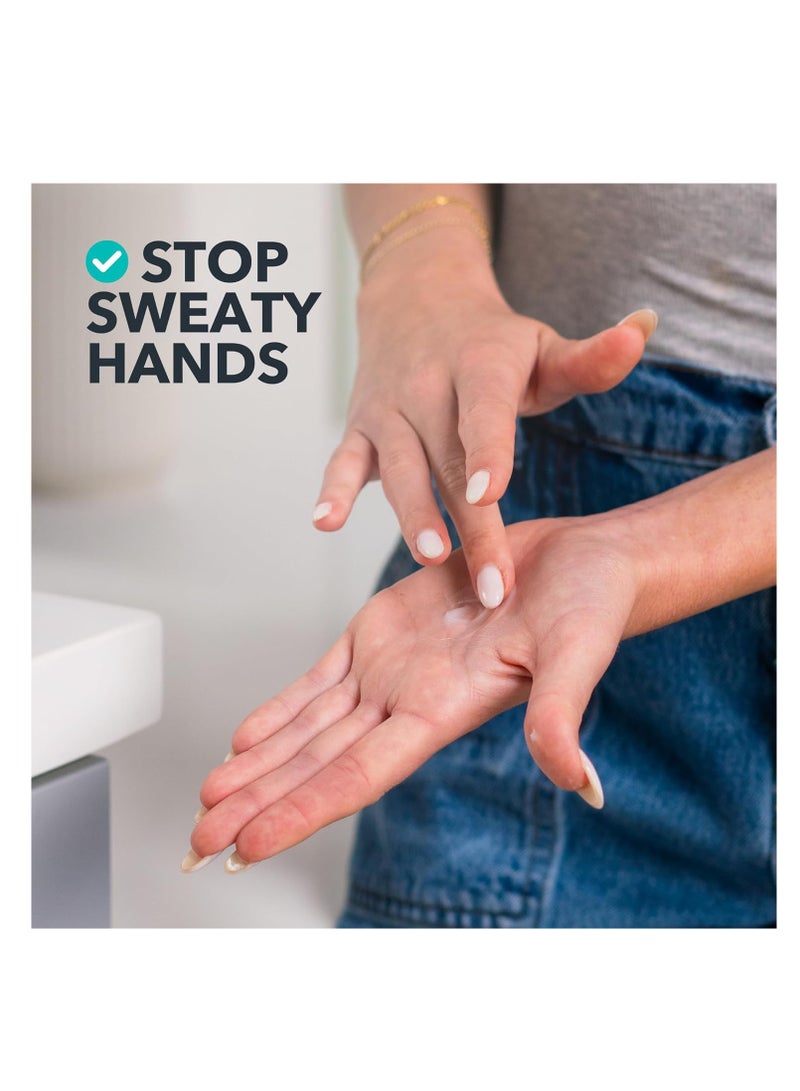 Sweatblock SweatBlock Antiperspirant Lotion for Hands & Feet - CLINICAL STRENGTH for Men & Women - Hyperhidrosis Aid to Stop Excessive Sweating - Reduces Foot Odor - Moisturizing w/ Aloe - Travel Size 1.69 fl oz  - Image 3