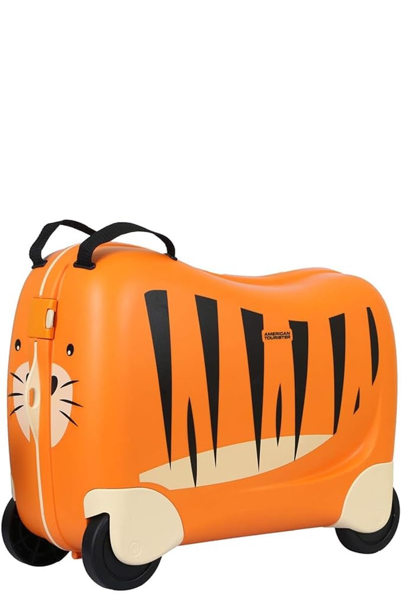 American Tourister SC Skittlenxt Suitcase Cabin Size, Hard Top, Polypropylene, Yellow|28L Capacity|2 Side Locks / 2-Wheel Roller|Bee Design for Playful Style|Cross Ribbons - 3 Years Global Warranty - Image 3