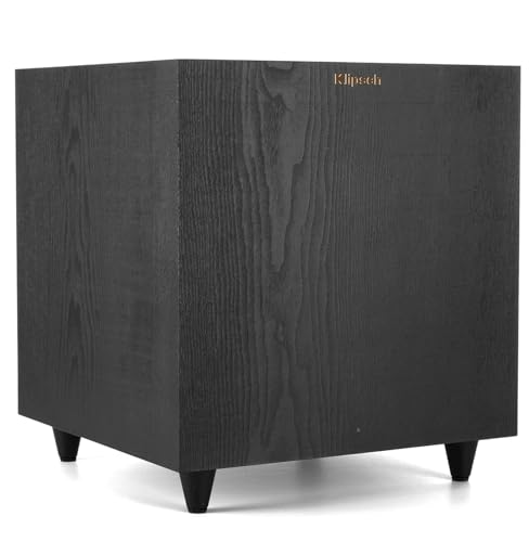 Klipsch R-80SWi 8-inch 150W Wireless Subwoofer with High Performance Driver for Deep Bass Black - Image 4