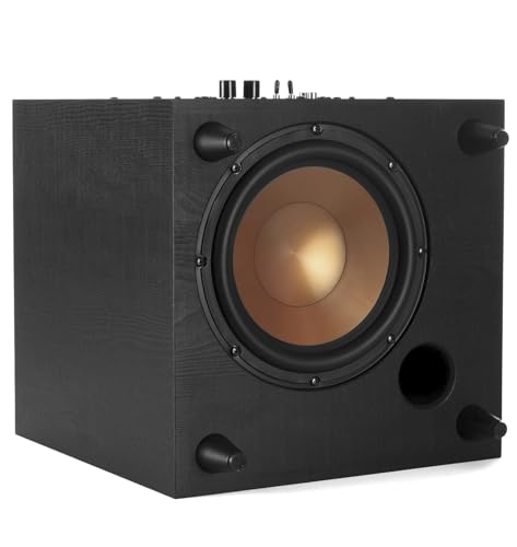 Klipsch R-80SWi 8-inch 150W Wireless Subwoofer with High Performance Driver for Deep Bass Black - Image 3
