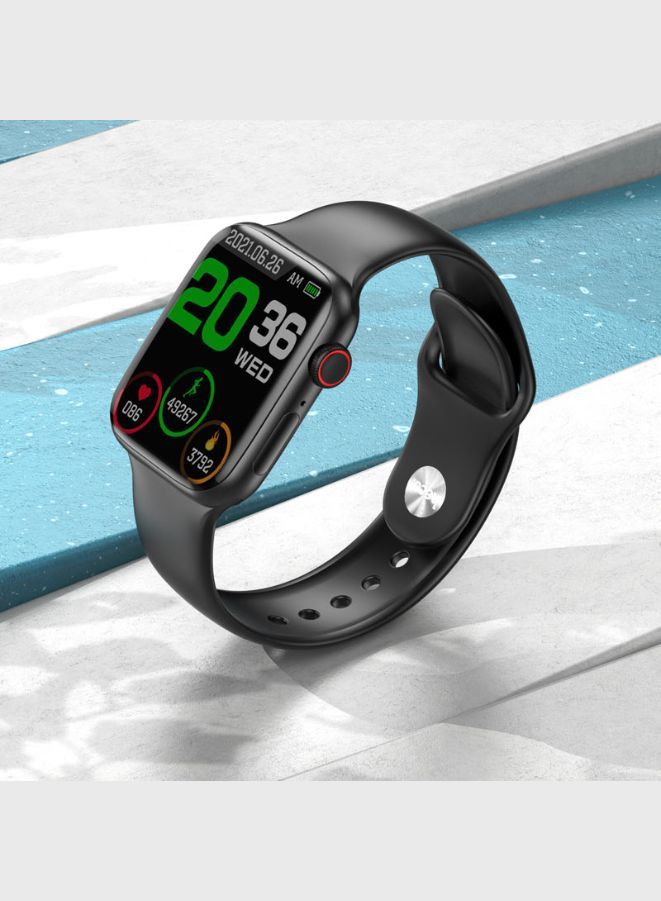 Hoco Y5 PRO Smart Watch With Full Display, Smart Split Screen & Long Battery Life, Support Calling, Full Screen, Heart Rate, Step Count, Sleep Alert (Silver) - Image 5