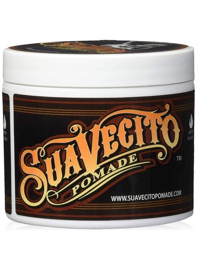 SUAVECITO Pomade Original All Day Hold For Hairstyles For Men Medium Shine Water Based Wax Like Flake Free Gel Easy To Wash Out 8 Oz Pack Of 2 - Image 2