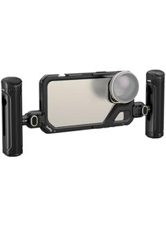 SMALLRIG SmallRig Dual Handheld Phone Cage Kit for iPhone 15 Pro Max, Mobile Video Rig Cage Kit with Wireless Quick Release Dual Handles for Video Recording/YouTube/Live Streaming/Vlog - 4392  - Image 1