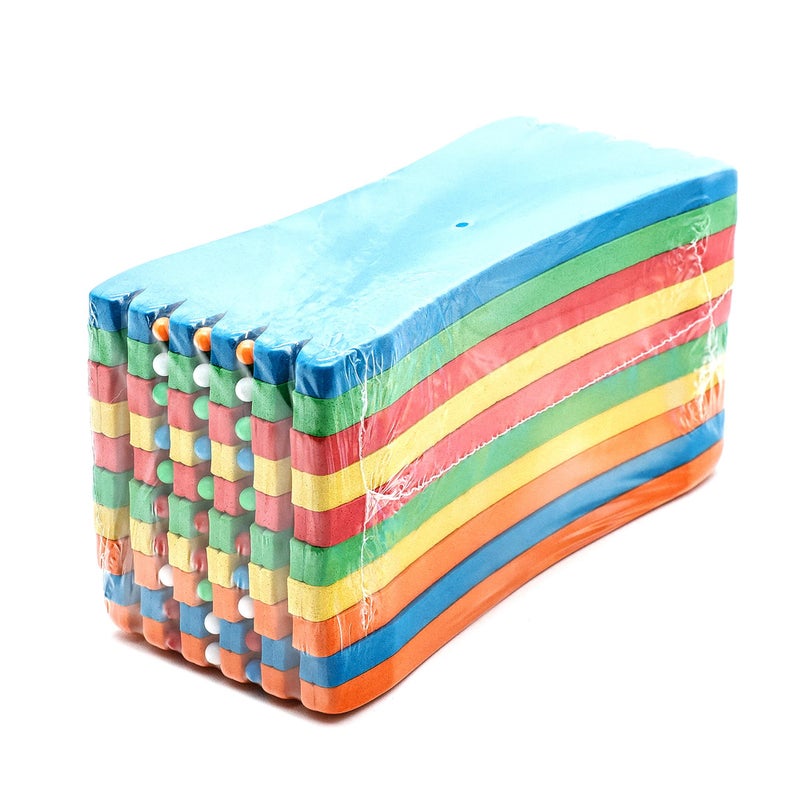 SAMSFX Fishing Leader Line Holder Foam Board Snelled Hook Keeper with Retaining Pins Accessories Pack of 10 (14 x 6cm, Pins Included) - Image 1