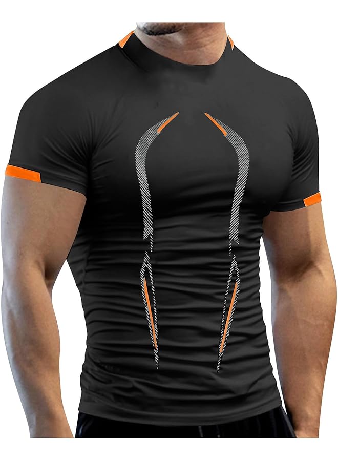 KASTWAVE Mens Shapewear 3 Pack Men Compression Shirt Body Shaper Slimming Men Slimming Undershirt Tummy Control Shapewear Tank Top Vest Mens Shapewear Tummy Control Men's Undershirts XXL - Image 2