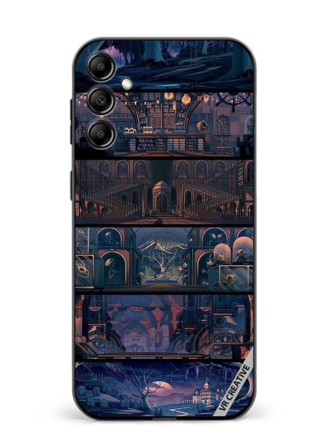 VR CREATIVE غطاء حماية لهاتف سامسونج جالاكسي A55 بتصميم متعدد الألوان - Image 1