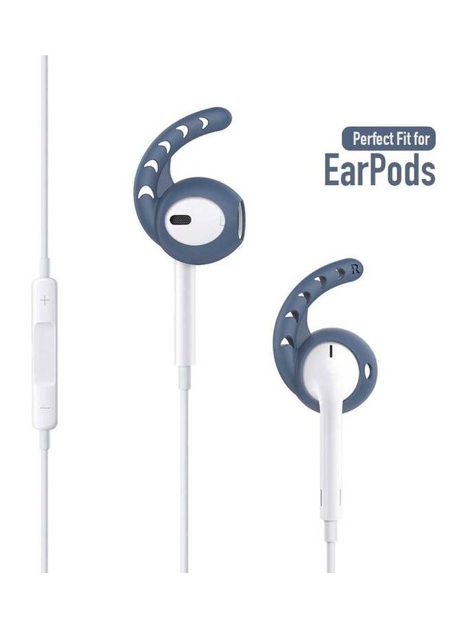 Ahastyle - Earhooks For Apple AirPods 1/2 / Protects your AirPods from accidental drop and scratches - Navy Blue - Image 1