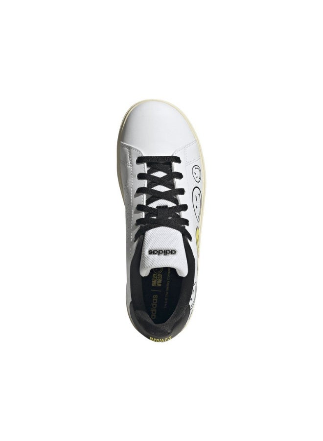 Adidas ADVANTAGE SMILEY J White Sportswear For Junior 3  - Image 3